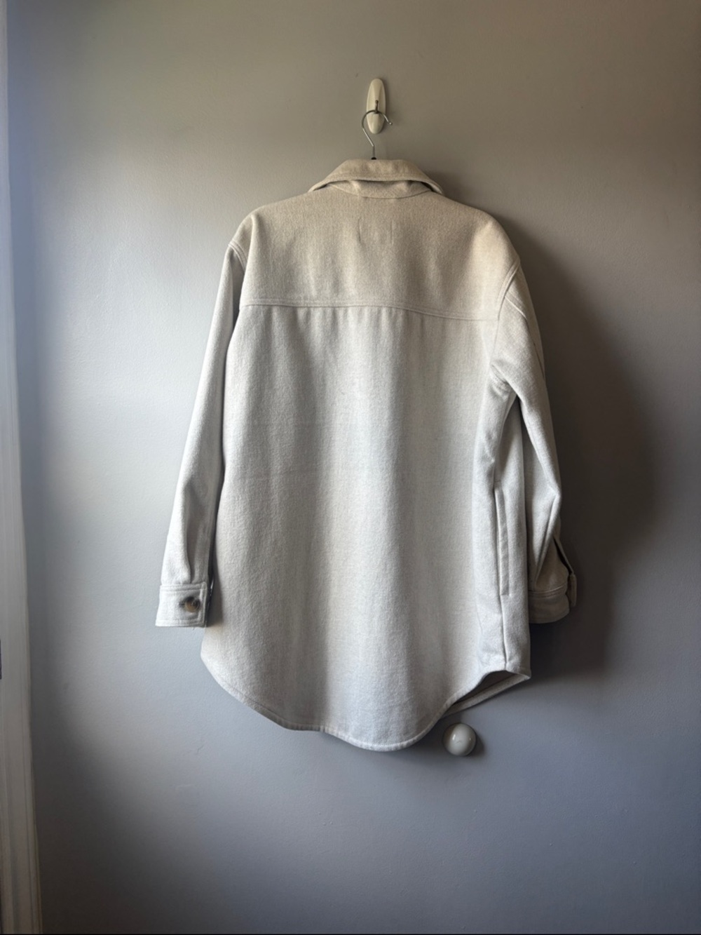 Cream Shacket - Picture 2 of 11